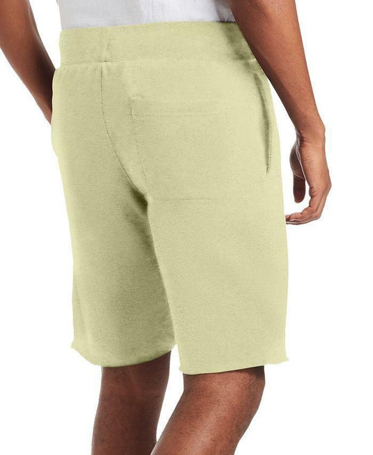 Translation missing: en.Champion Life Men's Reverse Weave Cut-Off Shorts Mirrored-Logo Lemon Glacie-Med