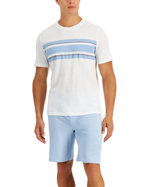 Translation missing: en.Club Room Men's 2 Pairs Cotton/Modal Sleep/Lounge Shorts Blue-2XL