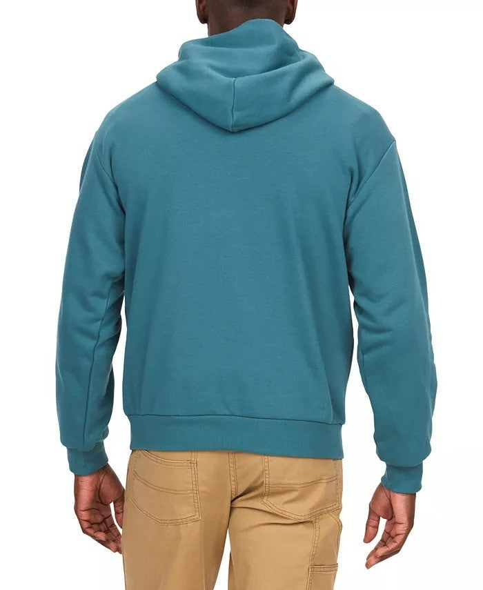 Translation missing: en.Marmot Men's Coastal Logo-Print Fleece Hoodie - Moon River Teal-XL