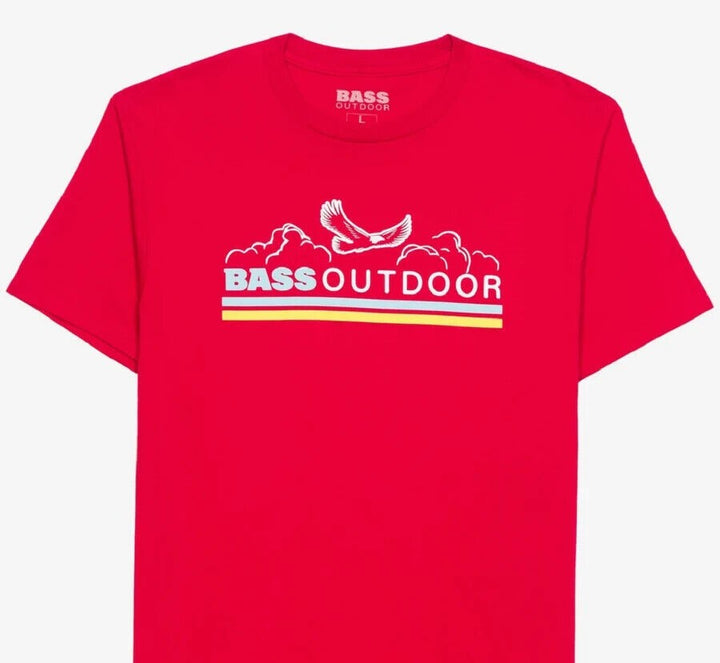 Translation missing: en.Bass Outdoor Men's Float T-shirt in Mountain Red-XL