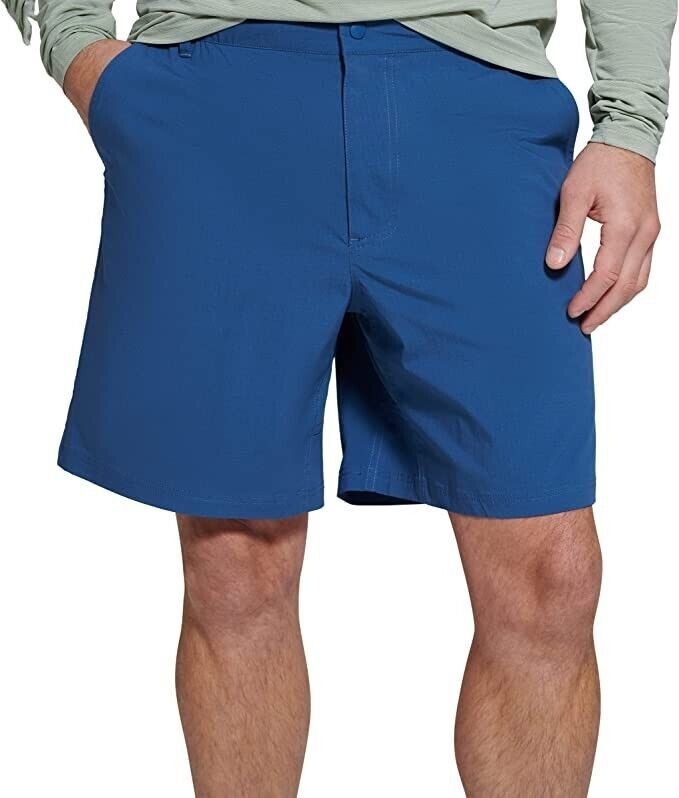 Translation missing: en.Bass Outdoor Men's Boulder Hiker Shorts in Ensign Blue-Small