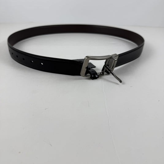 Translation missing: en.Perry Ellis Portfolio Men's V-Day Reversible Belt  Black Burgundy-L 36-38W