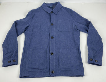 Translation missing: en.Peter Millar Men's Crown Crafted Solstice Tailored Chore Coat Blue MS24XZ67-Med