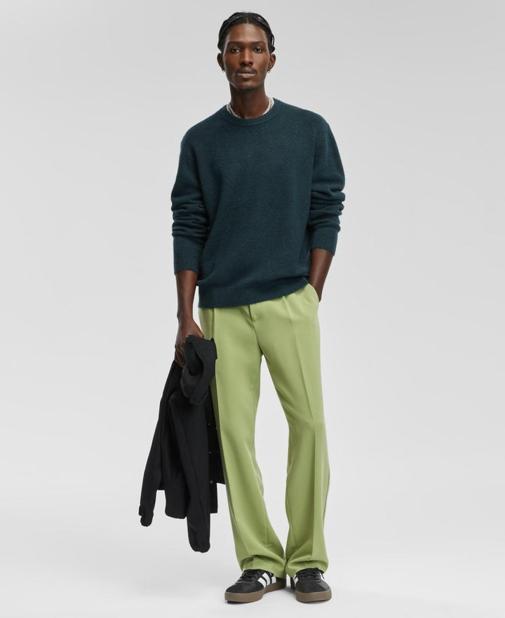 Translation missing: en.Mode of One Men's Relaxed-Fit Cozy Sweater Deep Malachite Green-Medium