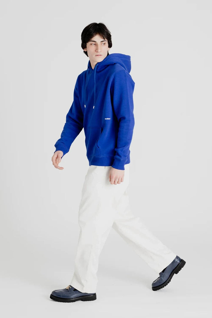 Translation missing: en.Soulland Men's Wallance Reg Fit Pullover Hoodie in Royal Blue-XL