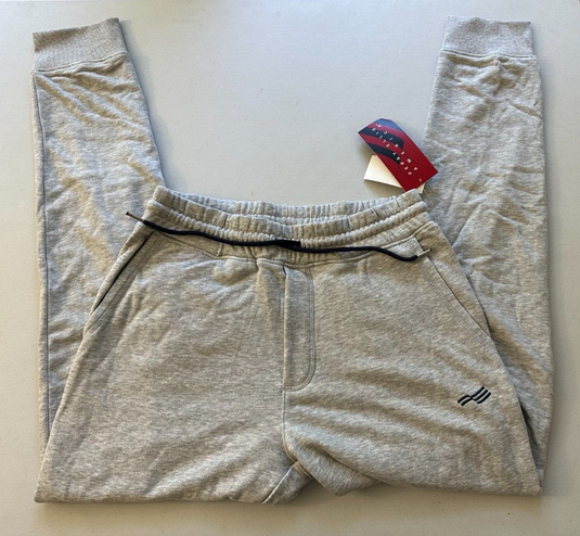 Translation missing: en.Perry Ellis America Men's Flag Embroidered Jogger Pants Stone Heather Gray-Small