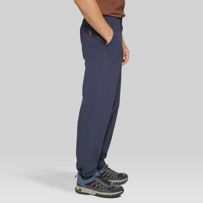 Translation missing: en.Bass Outdoor Men's Canyon Loop Reg Fit Stretch Performance Trail Pants Navy-Med