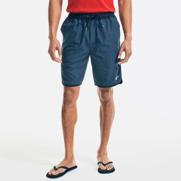 Translation missing: en.Nautica Men's 9" Stretch Performance Shorts in Deep Dive Wash Blue-Small 28-30W