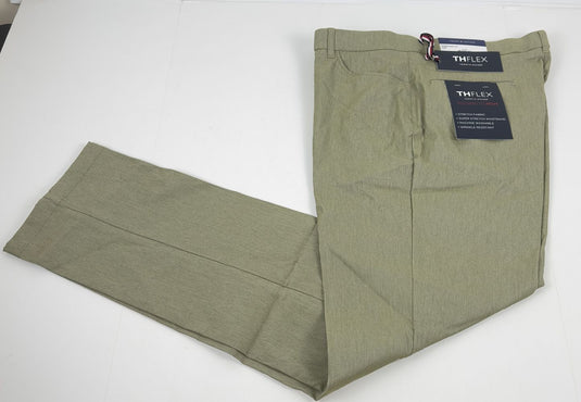 Translation missing: en.Tommy Hilfiger Twill Pants Men's 36x34 Olive Modern-Fit Stretch Fabric Waistband