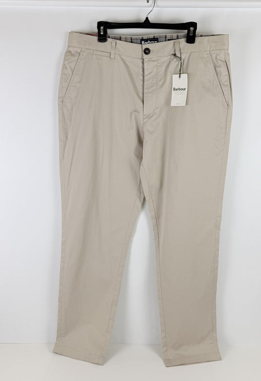 Translation missing: en.Barbour Men's Tailored-Fit Lightweight Stretch Chino Pants Beige-40x32