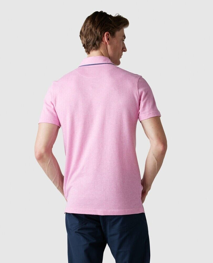 Translation missing: en.Rodd &amp; Gunn Men's Bolton Stream Sports Fit Cotton/Linen Polo in Quartz-Medium