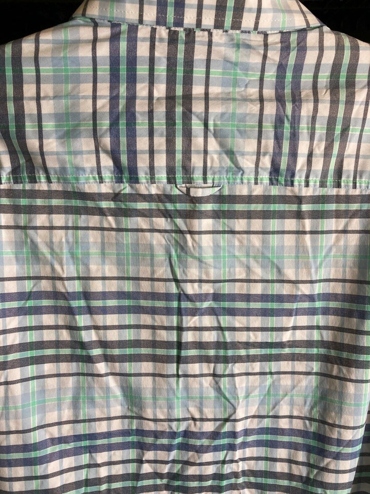 Translation missing: en.Club Room Men's Soft Brushed  Plaid Shirt Grey Combo-Size XLarge