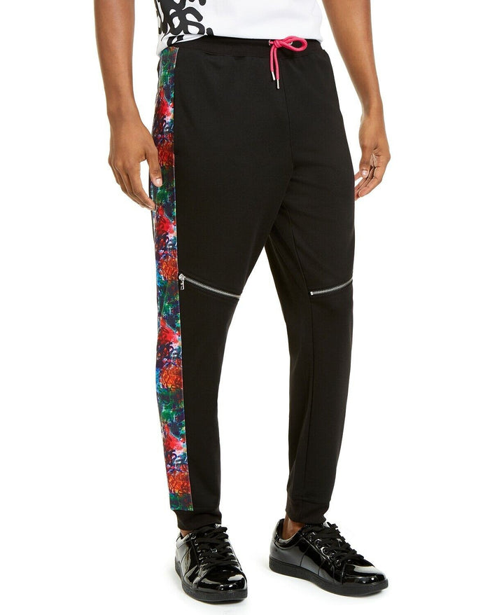 Translation missing: en.Inc Mens Spotlight Activewear Sweatpants Jogger Pants Deep Black Size Large