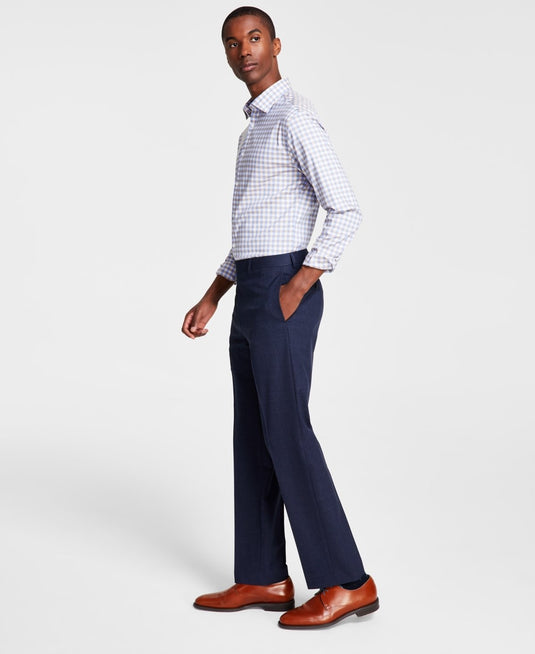 Translation missing: en.Michael Kors Marvin Men's Classic Fit Dress Pants - Blue-36Wx30L