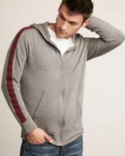 Translation missing: en.Velvet by Graham &amp; Spencer Chico Hoodie Charcoal-Size Medium