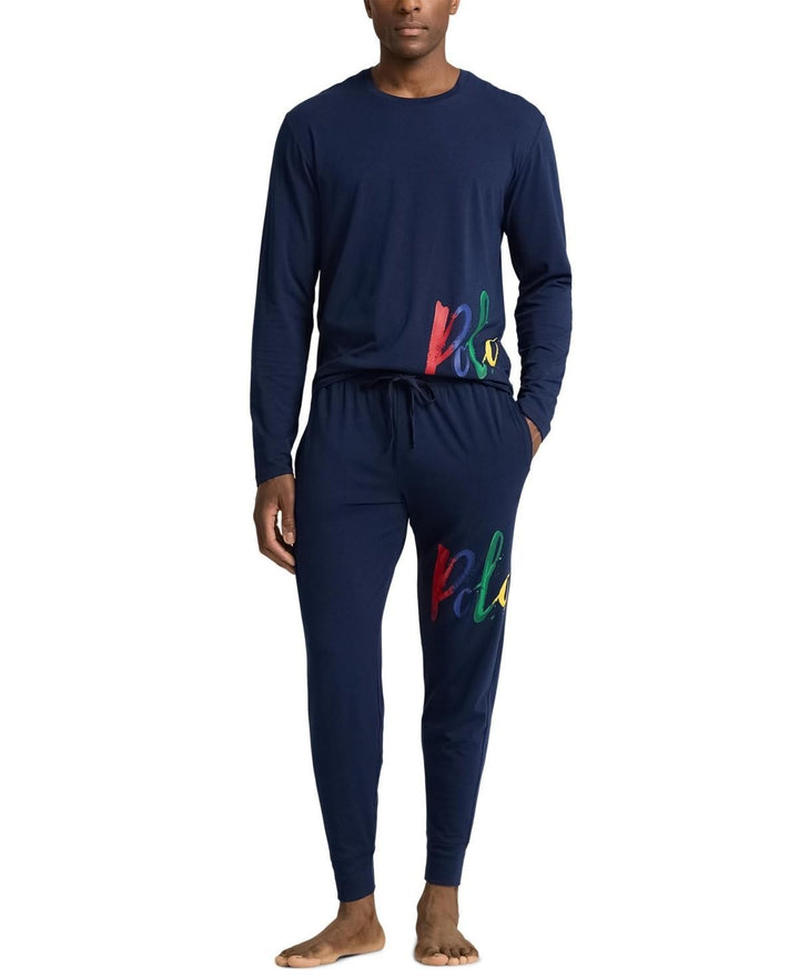 Translation missing: en.Polo Ralph Lauren Pajama Shirt Cruise Navy Size XL Men's Long-Sleeve Crewneck