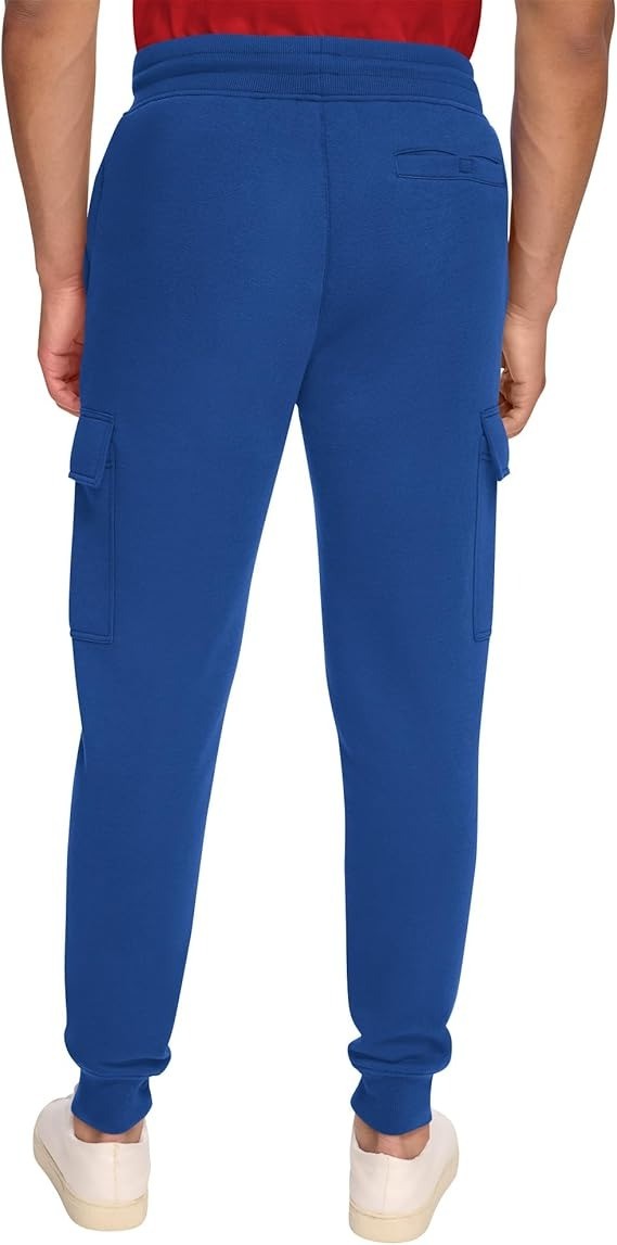 Translation missing: en.Starter Men's Classic-Fit Fleece Cargo Joggers - Royal-Small