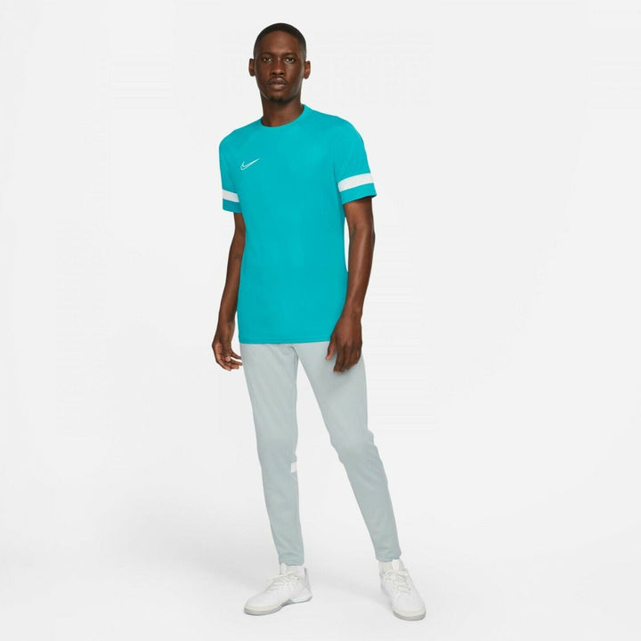 Translation missing: en.Nike Dri-FIT Academy Men's Short-Sleeve Soccer Top in Aquamarine-Size Small