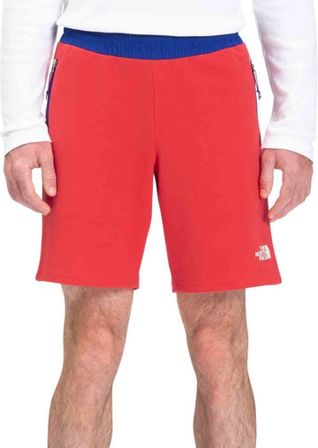Translation missing: en.The North Face Men's Tech Shorts in Horizon Red/TNF Blue-Size XL