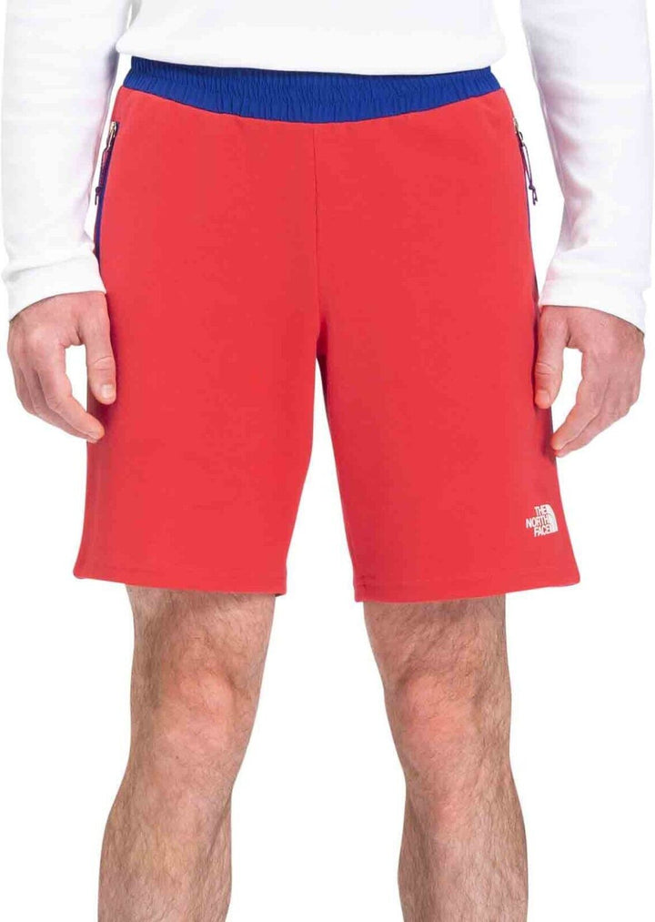 Translation missing: en.The North Face Men's Tech Shorts in Horizon Red/TNF Blue-Size XL