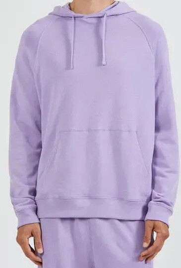 Translation missing: en.ATM Anthony Thomas Melillo Men's French Terry Hoodie in Lilac Purple-Size Small