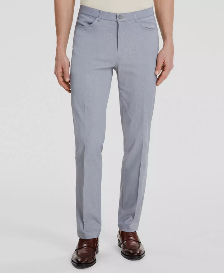 Translation missing: en.Tommy Hilfiger Finn Twill Pants Men's 40x30 Grey Modern-Fit Stretch Fabric Waist