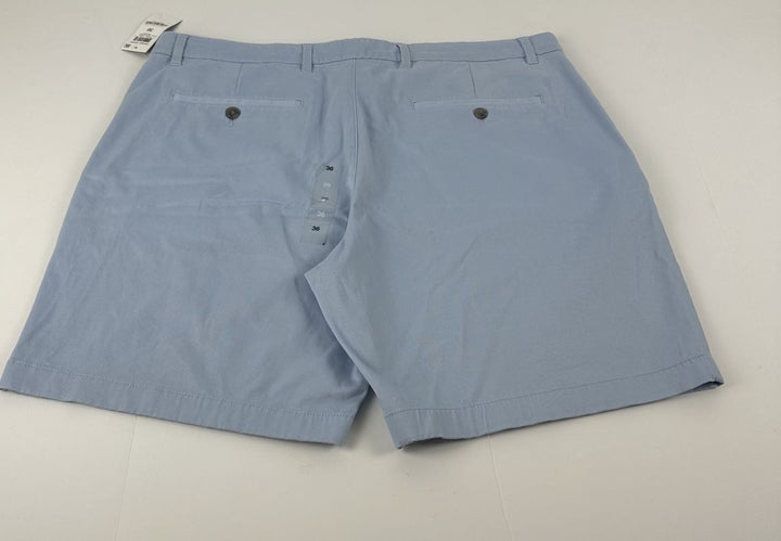 Translation missing: en.Alfani Men's Regular-Fit 7" Chino Shorts in Croquis Blue-36
