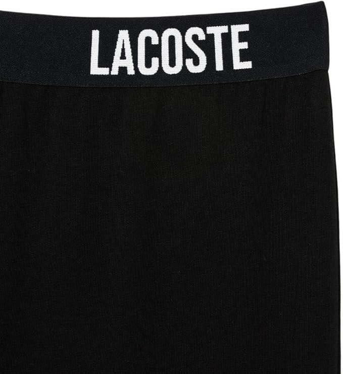 Translation missing: en.Lacoste Men's Straight Leg Pajama Pant Black Size Large Croc Waistband Jersey