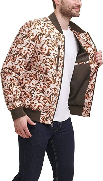 Translation missing: en.Levi's Men's Parachute Cotton Diamond Quilted Bomber Jacket Multicolor-2XL