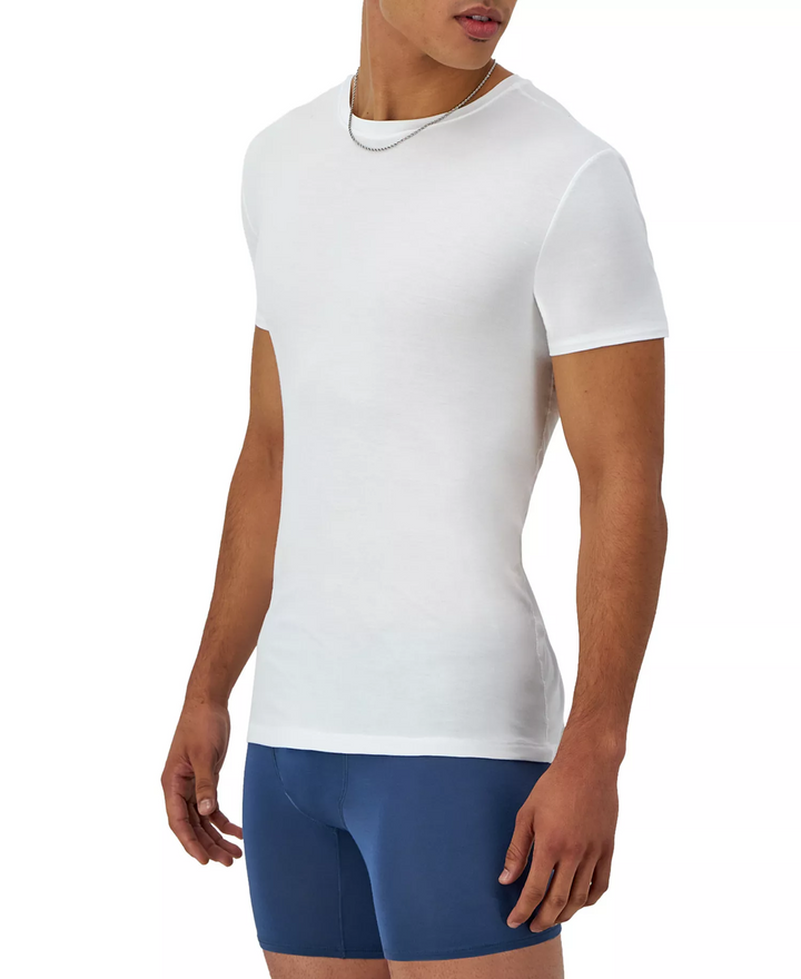 Translation missing: en.Hanes Originals Ultimate Men's T-Shirts, White, 2PK  SuperSoft Crewneck -Medium