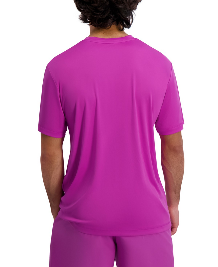 Translation missing: en.Reebok Men's Tech Performance Regular-Fit Logo T-Shirt - Purple Rave-2XL