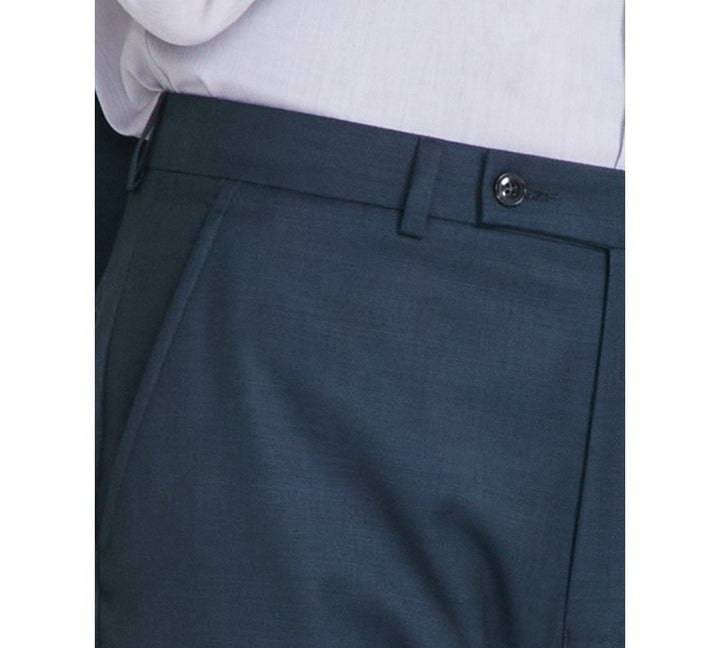 Translation missing: en.Calvin Klein Men's Jace Slim-Fit Wool-Blend Suit Pants Green-34x32