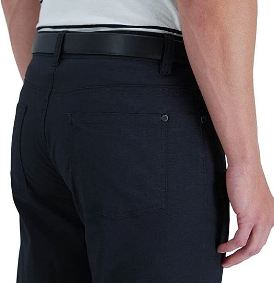 Translation missing: en.Kenneth Cole Reaction Men's Slim-Fit Techni-Cole Canvas Pants in Black-32x32