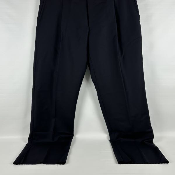 Translation missing: en.Hart Schaffner Marx Men's Chicago Classic Fit Wool Suit Pants Navy-32 Unhemmed