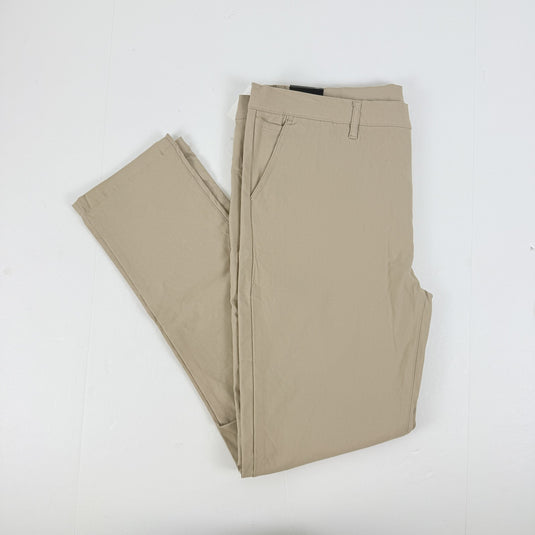 Translation missing: en.Galaxy Men's Chinos 36x30 Khaki Slim Fit Stretch Flat Front Performance