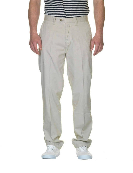 Translation missing: en.Nautica Classic-Fit Flat-Front Lightweight Beacon Pants True Stone-36x34