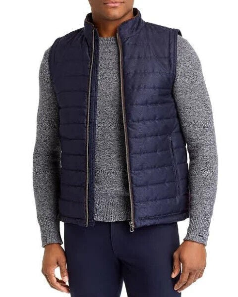 Translation missing: en.Dylan Gray Men's Quilted Vest in Navy-Size Medium