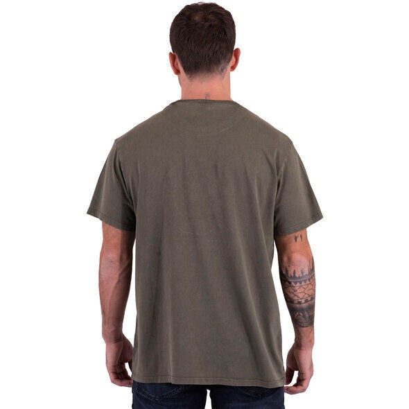Translation missing: en.Guess Men's Stamp Logo T-Shirt in Olive Morning-Size Small