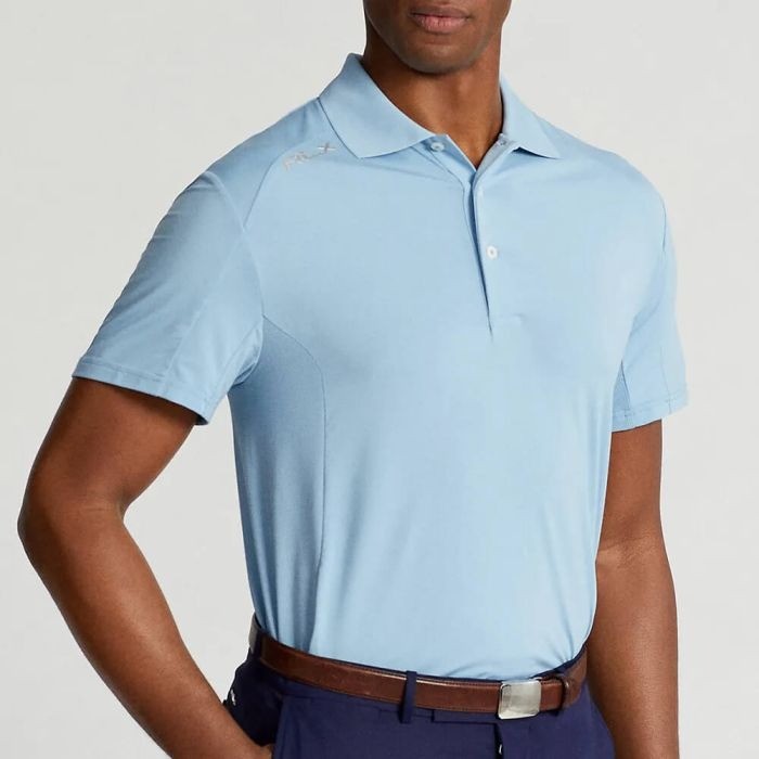 Translation missing: en.RLX Ralph Lauren Men's Pro Fit Airflow Performance Polo Golf Shirt Blue-2XL