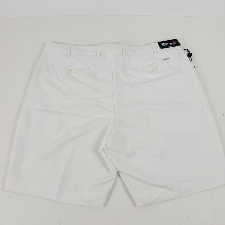 Translation missing: en.Ralph Lauren RLX Men's 9-Inch Tailored Fit Performance Golf Shorts White-38