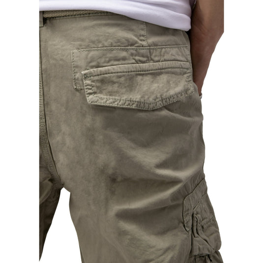 Translation missing: en.RAW X Men's Belted Classic Fit 12.5" Cotton Cargo Shorts Stone-50W