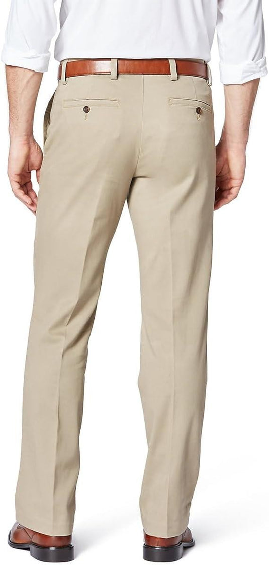 Translation missing: en.Dockers Easy Khakis Pants Timber Wolf 38x32 Slim Fit Mens Stretch Comfort Waist