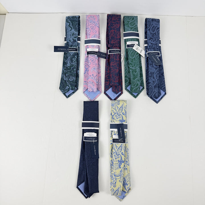 Translation missing: en.Club Room Men's Premium Ties Paisley Business Wedding Formal New Fast Ship -O/S