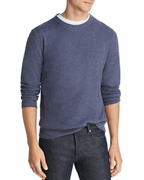 Translation missing: en.The Men's Store Jacquard Crewneck Sweatshirt Washed Blue-XL