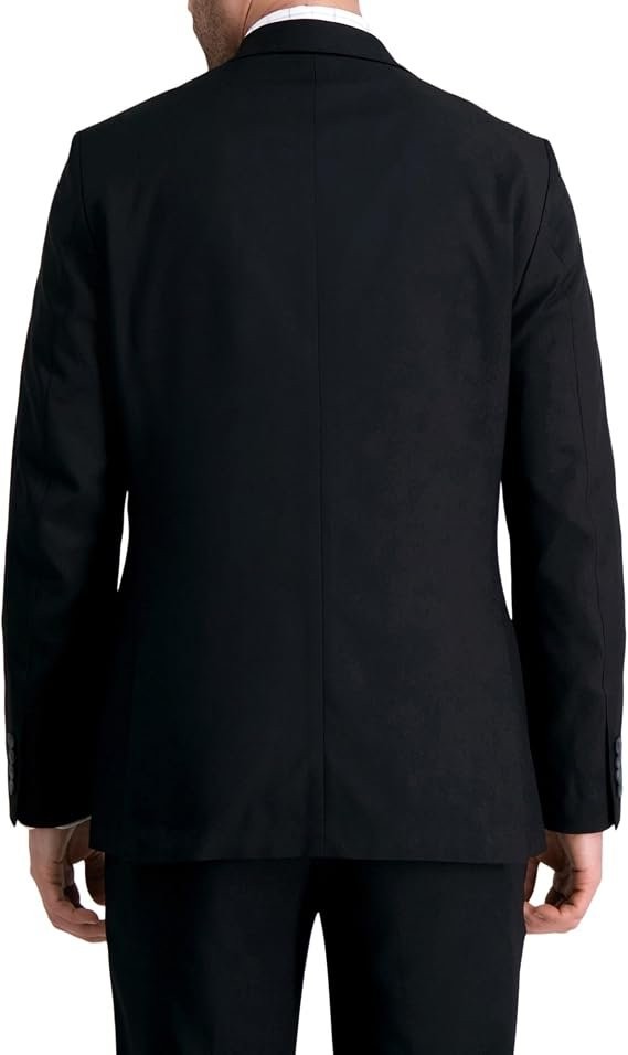 Translation missing: en.Haggar Men's Smart Wash Classic Fit Suit Separates Jackets Black-42S