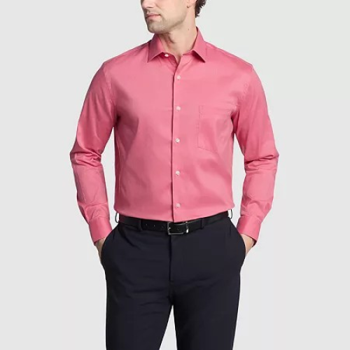 Translation missing: en.Van Heusen Men's Regular Fit Everyday Defense Dress Shirt Rouge-15-15.5 34/35