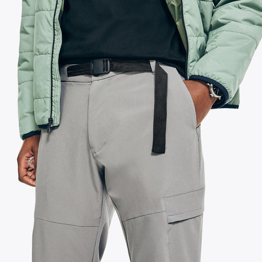 Translation missing: en.Nautica Mens Navtech Performance Slim-Fit Utility Pants in Pewter Grey-38Wx30L