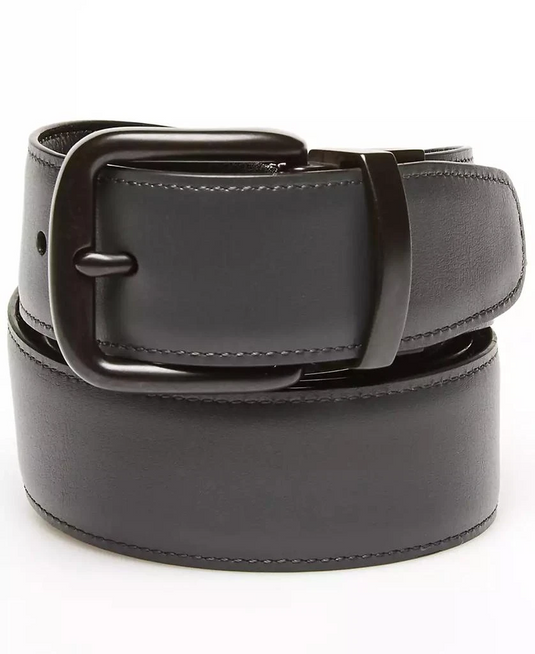 Translation missing: en.Original Penguin Men's Grey Day Logo Reversible Belt - Black-32