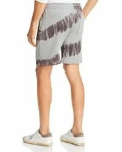 Translation missing: en.Original Paperbacks Brandeis Tie Dye 8" Lounge Shorts in Grey Gunmetal-Large
