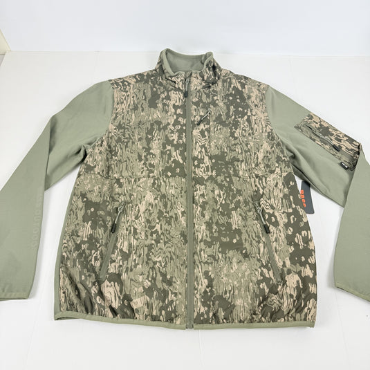 Translation missing: en.Bass Outdoor Men's Earlybird Runner Camo Jacket Bark Camo Deep Lichen-XL